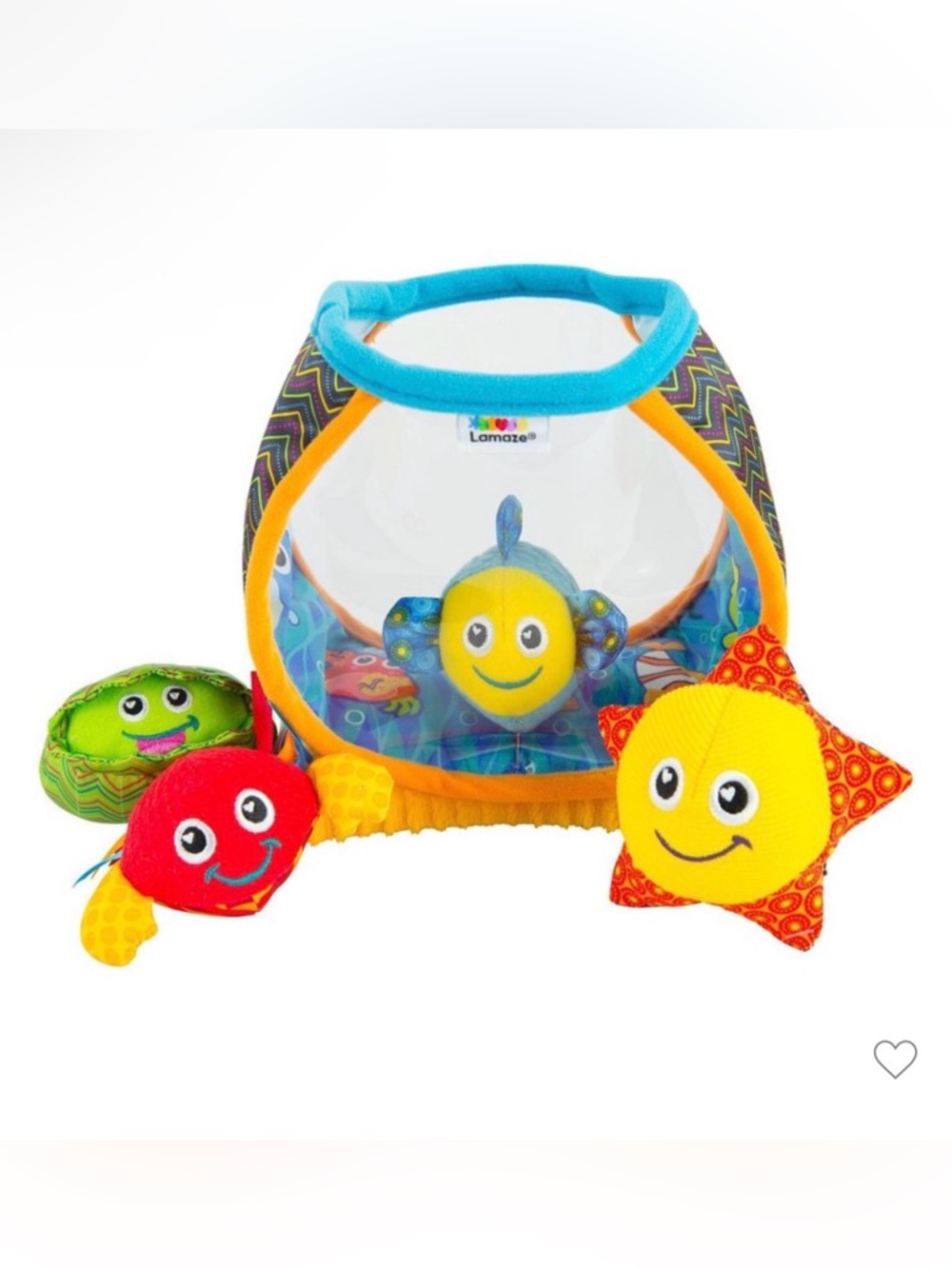 NEW! Lamaze My First Fish Bowl Infant Plush Soft Toy